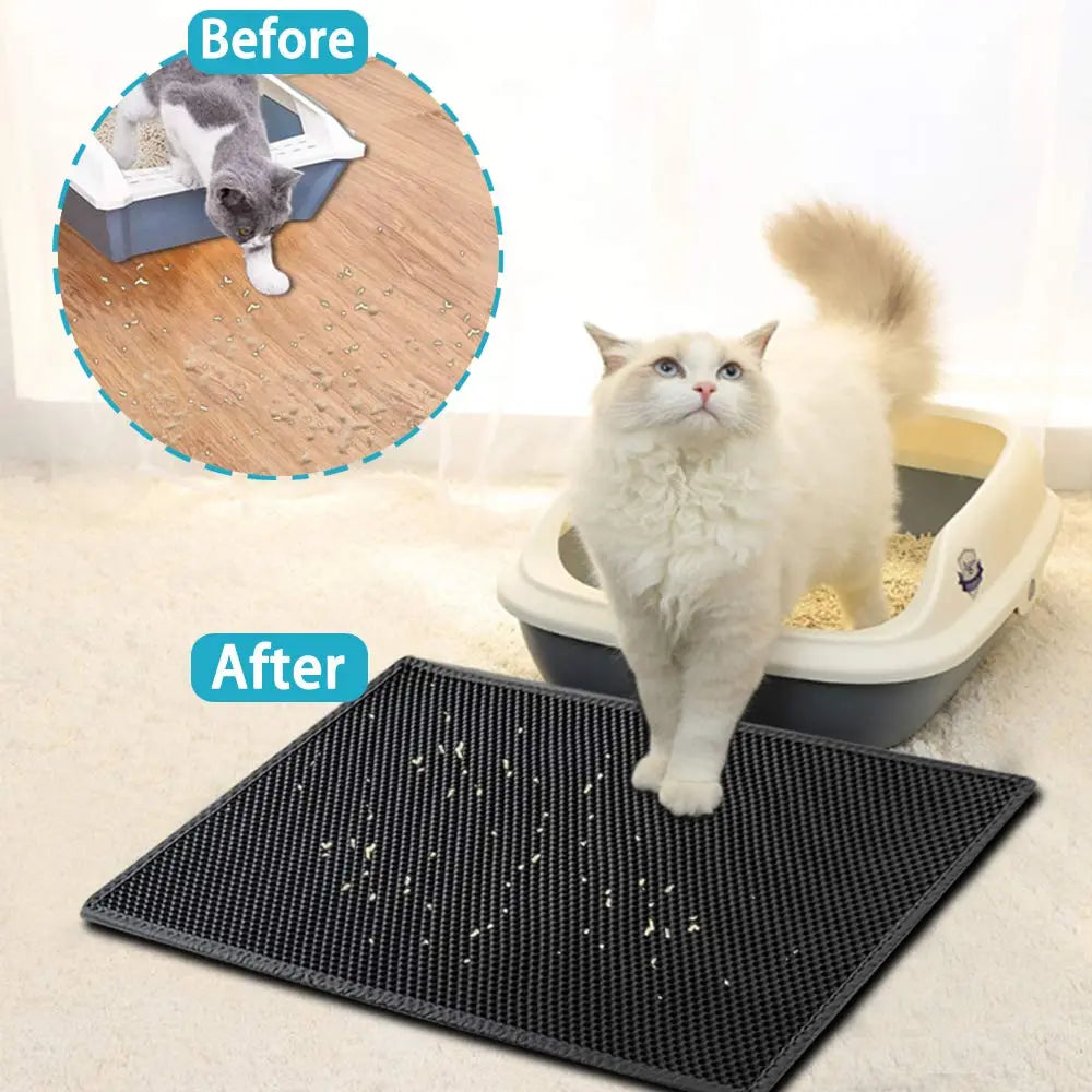 Litter Catcher™ - Dual Layer Cat Litter Mat