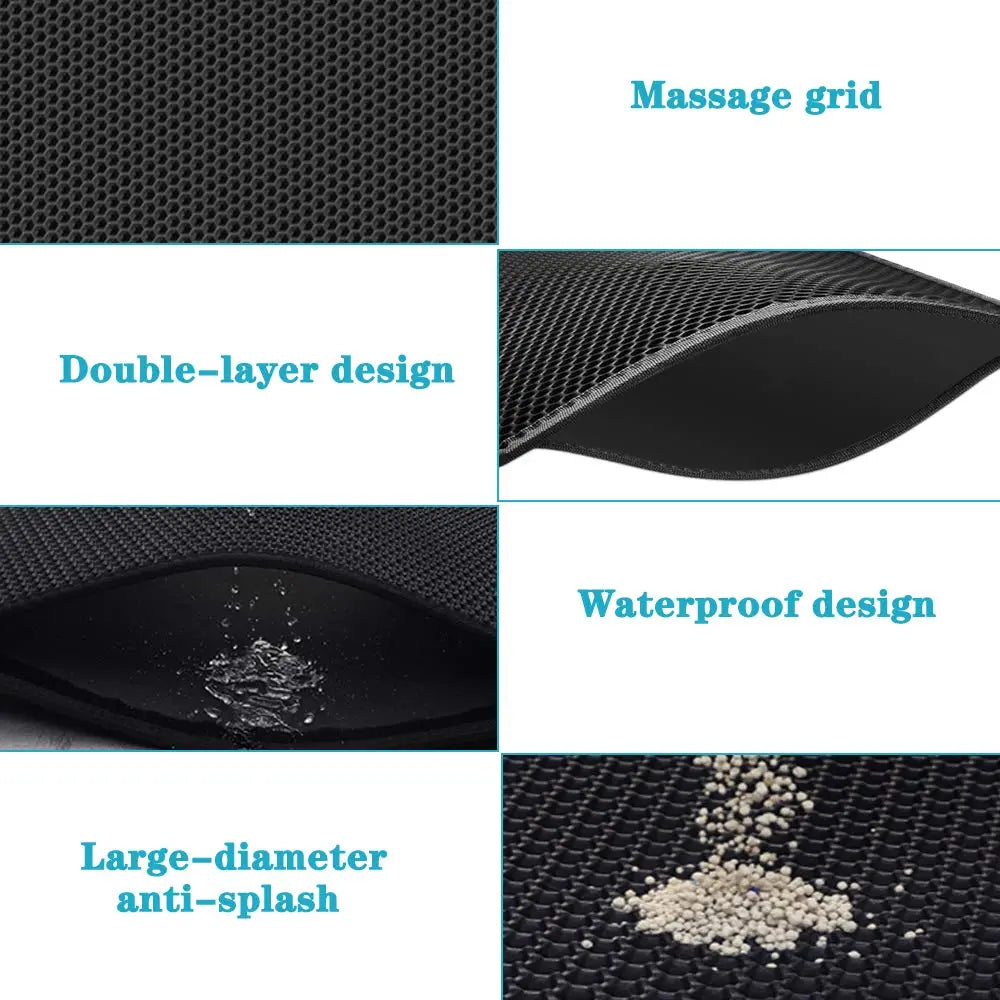 Litter Catcher™ - Dual Layer Cat Litter Mat